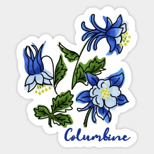 Columbine Sticker